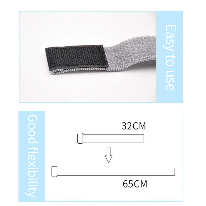 BGNING Nylon Elastic Propeller Blade Tape Straps Holder Motor Fixed Belt Loop Cable Cord Ties For DJI Mavic Pro / Air 2s / Mini 2 Drone