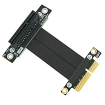 (ADT-Link) PCI-E 3.0 extension cable x4 male to male female to female pcie signal direct connection gen3 full speed