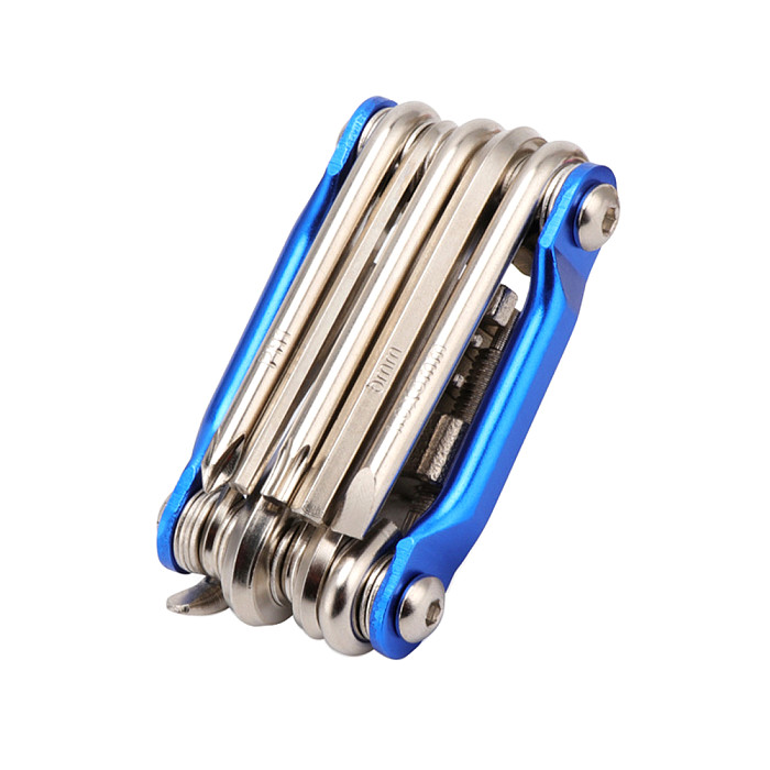 Multifunction 11 In1 Bicycle Repairing Set Bike Bike Repair Tool Kit Wrench Screwdriver Chain Hex Spoke Mountain Cycling Tools