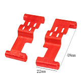 FEICHAO 3D Printed Parts Side Protector/Antenna Fixing Base/Foot Pad for Ti145 Rack FPV RC Racing Drone