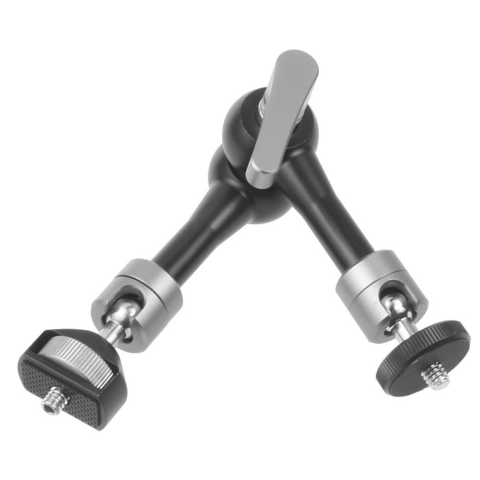 FEICHAO Multi-function Adjustable Magic Arm Super Crab Claw Clamp w 1/4 3/8 ARRI Thread for DSLR Camera Monitor Photo Studio Accessory