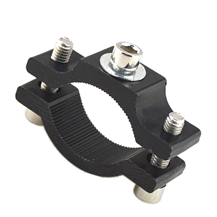 QWINOUT Handlebar M6 Screw Cycling Clip Clamp Bike Flashlight Torch Mount LED Head Front Light Holder Clip Bicycle Accessories