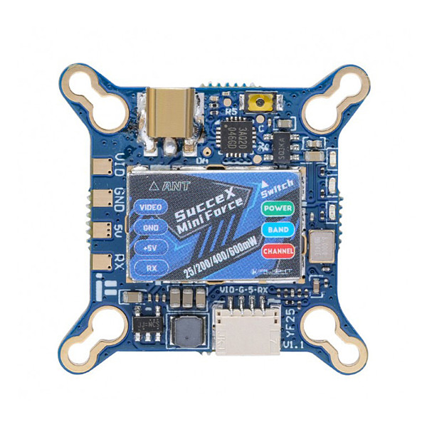 iFlight SucceX Mini Force 5.8GHz 600mW VTX Adjustable with MMCX Connector for FPV partfor Mini RC FPV Drone