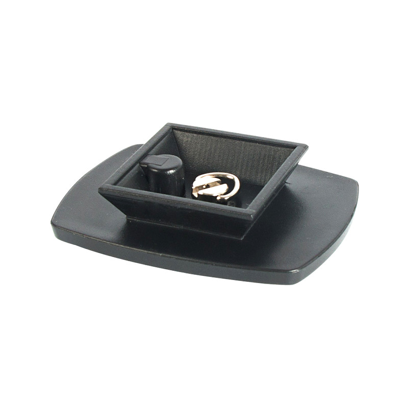 FEICHAO Mini Quick Release Plate Mount Board ABS Non-slip Pads 1/4 Screw for Yunteng VCT668 ST666 690 for Weifeng Tripod Ball Head