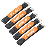 Diatone 5pcs RC LiPo Battery Straps Braided Straps Non-Slip for RC FPV Racing Freestyle Drones Batteries DIY Parts