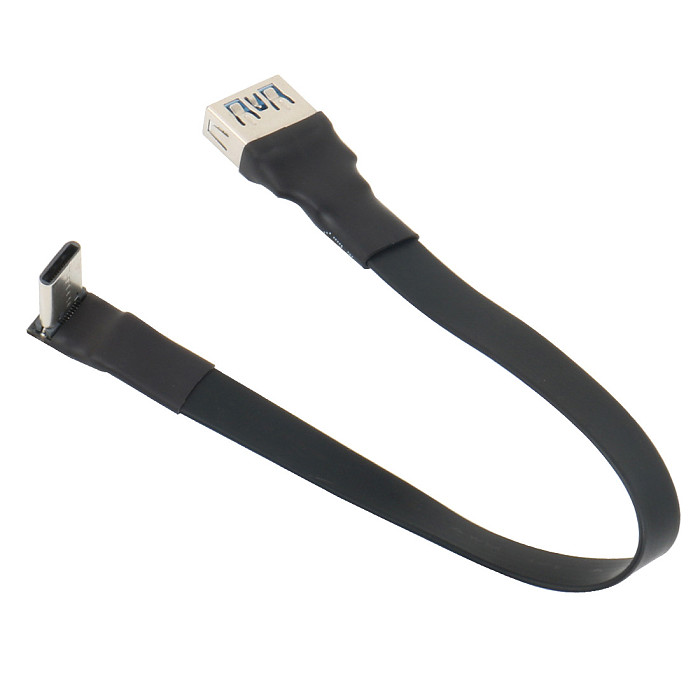 ADT-Link USB 3.0 Type-A Male to USB3.1 Type-C Male Up/Down Angle USB Data Sync Cable type c Cord Connector adapter