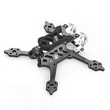 Diatone Roma F1 1.6inch Ultra Mini Carbon Fiber Frame Kit 3S FPV Drone Frame for RC FPV Racing Drone Freestyle Tinywhoo