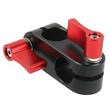 90 Degree Right Angle 15mm Rod Rig Clamp Adapter for 5D2 5D3 A7sGH4 DSLR Camera Photography System Photo Studio Handgrip Monitor
