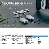 BETAFPV ELRS Nano TX Module 2.4G 915MHz 868MHz Nano TX Module for TBS Tango 2 Pro FRSKY X-Lite X9 Lite Long Range Transmitter