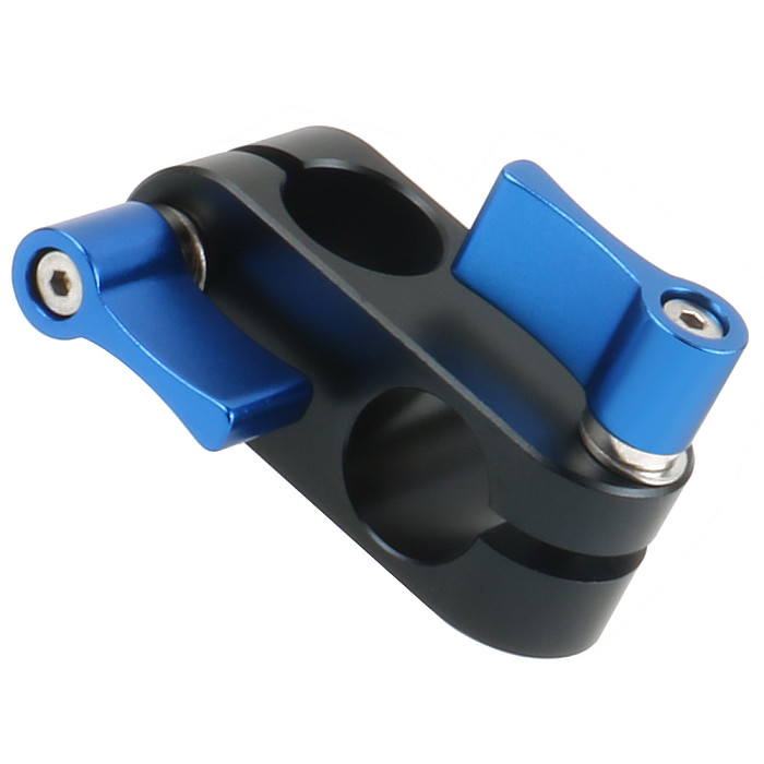 90 Degree Right Angle 15mm Rod Rig Clamp Adapter for 5D2 5D3 A7sGH4 DSLR Camera Photography System Photo Studio Handgrip Monitor