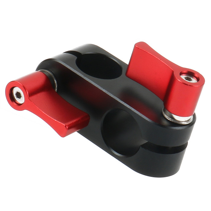90 Degree Right Angle 15mm Rod Rig Clamp Adapter for 5D2 5D3 A7sGH4 DSLR Camera Photography System Photo Studio Handgrip Monitor