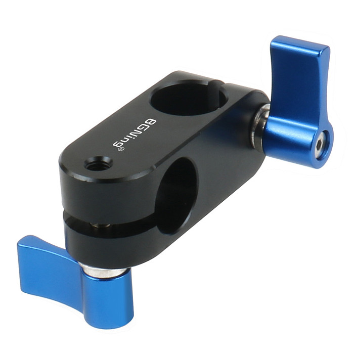 90 Degree Right Angle 15mm Rod Rig Clamp Adapter for 5D2 5D3 A7sGH4 DSLR Camera Photography System Photo Studio Handgrip Monitor