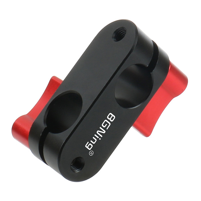 90 Degree Right Angle 15mm Rod Rig Clamp Adapter for 5D2 5D3 A7sGH4 DSLR Camera Photography System Photo Studio Handgrip Monitor