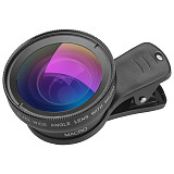 APEXEL Phone Lens kit 0.45x Super Wide Angle & 12.5x Super Macro Lens HD Camera Lens for iPhone 6S 7 Xiaomi Cellphones