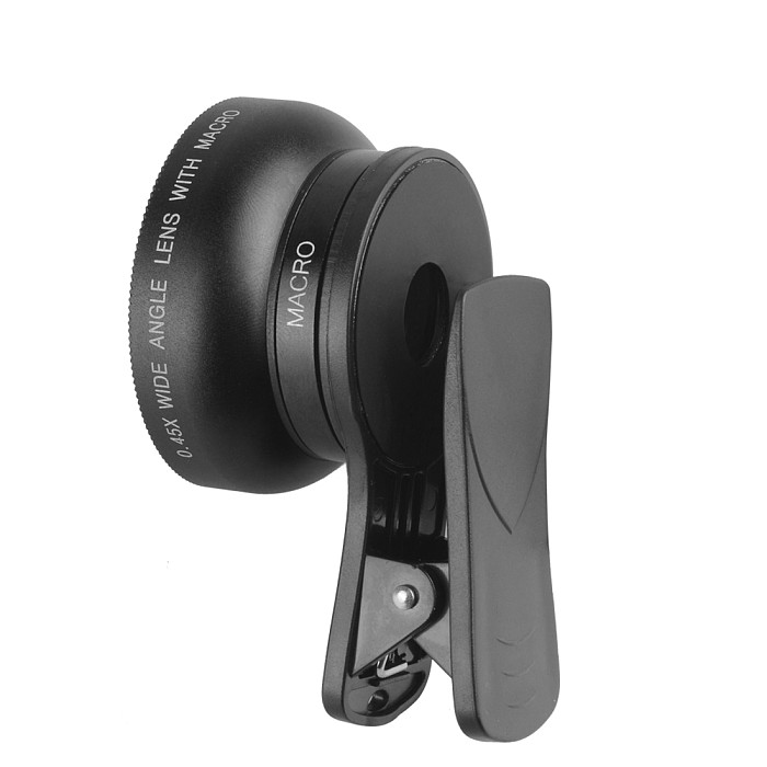 APEXEL Phone Lens kit 0.45x Super Wide Angle & 12.5x Super Macro Lens HD Camera Lens for iPhone 6S 7 Xiaomi Cellphones