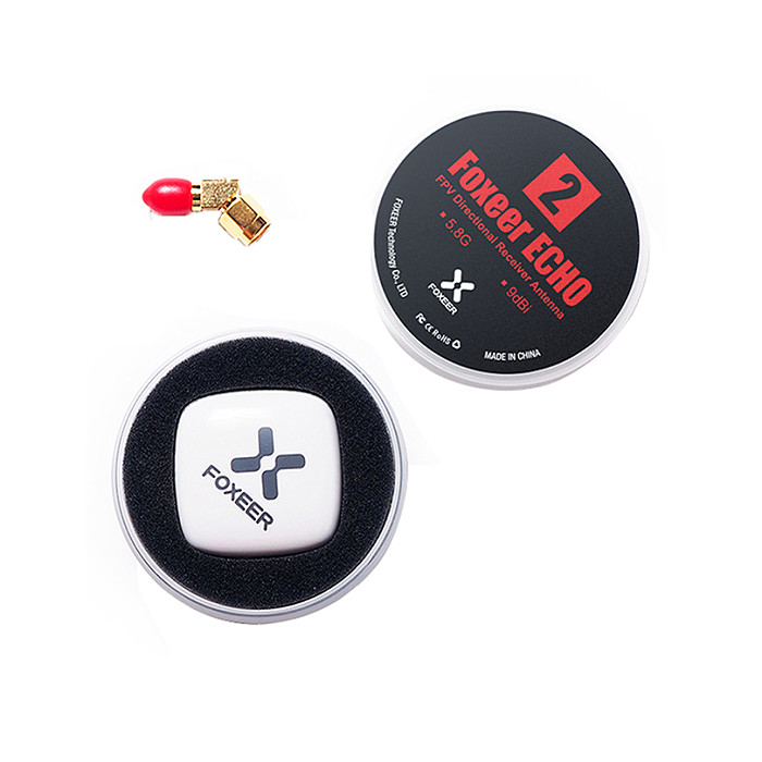 Foxeer ECHO2 5.8G 9DBi SMA LHCP RHCP Patch Antenna Bandwidth 500Mhz for FPV RC Racing Drone Frame Kit Spare Parts