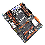 JINGSHA X99 Motherboard Four Channels LGA2011-3 USB3.0 for NVME M.2 SSD Supports DDR3 ECC REG RAM up to 256GB Applicable Mining