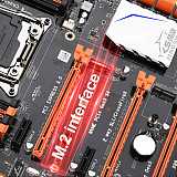 JINGSHA X99 Motherboard Four Channels LGA2011-3 USB3.0 for NVME M.2 SSD Supports DDR3 ECC REG RAM up to 256GB Applicable Mining