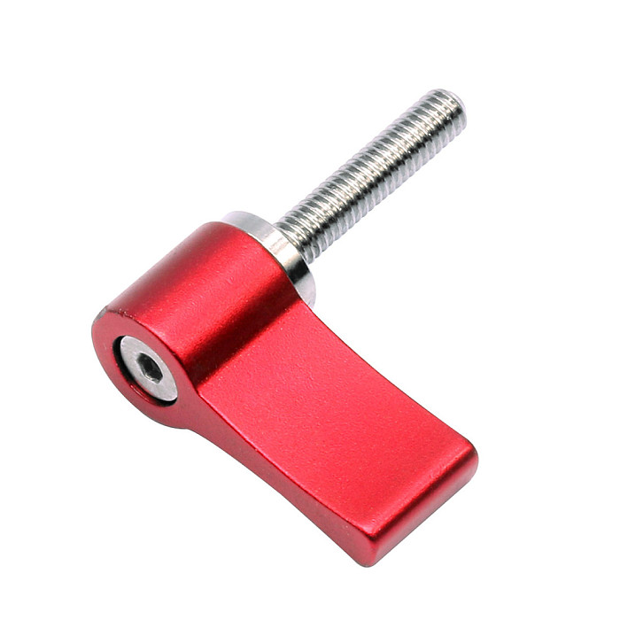 BGNING CNC Aluminum M4x20 Adjustable Hand Screw Tight Lock Screws for Photographic Equipment Camera Accessories
