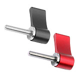 BGNING CNC Aluminum M4x20 Adjustable Hand Screw Tight Lock Screws for Photographic Equipment Camera Accessories
