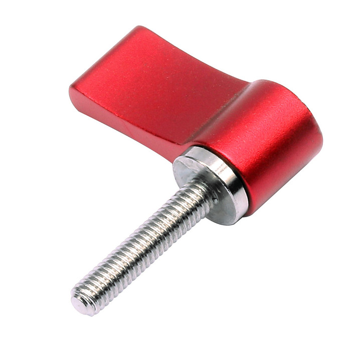 BGNING CNC Aluminum M4x20 Adjustable Hand Screw Tight Lock Screws for Photographic Equipment Camera Accessories