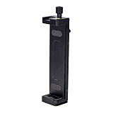 FCLUO XJ-15 Universal Aluminum Tablet Clamp Phone Stand Holder Clip Tripod Cold Shoe Mount Bracket for Mobile Tablets 12.9in 130-230mm