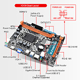 JINGSHA H310A LGA 1151 Motherboard MATX DDR4*2 RAM for NGFF NVME Protocol M.2 Interface SATA3.0 USB3.0 Slot Desktop Mainboard