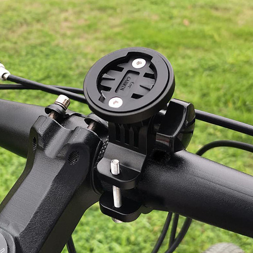 QWINOUT Bike Computer Mount Bracket Bike Handlebar Mount Holder GPS Speedometer Bike Stopwatch Holder For GARMIN/Bryton