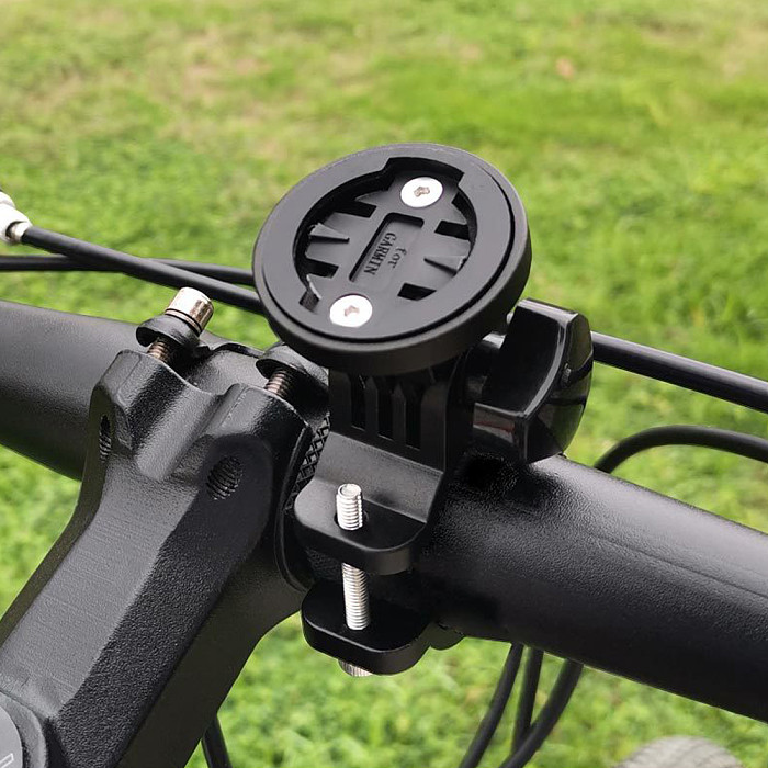 QWINOUT Bike Computer Mount Bracket Bike Handlebar Mount Holder GPS Speedometer Bike Stopwatch Holder For GARMIN/Bryton