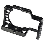 BGNING CNC Aluminum Cage Camera for SONY a6500 / a6000 / a6300 / a6400 / a6500 DLSR Case The Expansion Mounting Cover Quick-Rease Cover Plate Kit
