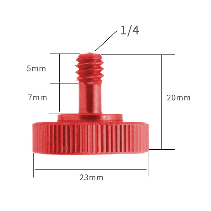 BGNING 1/4  Male to Female Tripod Screw Adapter Hot Shoe Studio Camera Parts for Camera Tripod L Type Flash Stand Holder Bracket