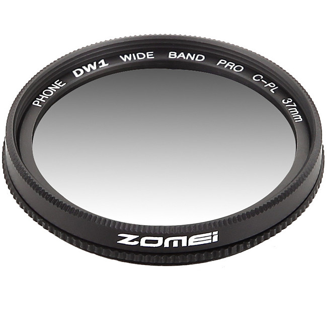 ZOMEI 37MM Professional Phone Camera Circular Polarizer CPL Lens for iPhone 7 6S Plus Samsung Galaxy Huawei HTC Windows Android