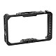 FEICHAO Protective Cage for Destview R6 UHB 5.5  Inch 2800nit 4K On-camera Monitor Formfitting Frame with 1/4 -20 Holes Cold Shoe Mounts