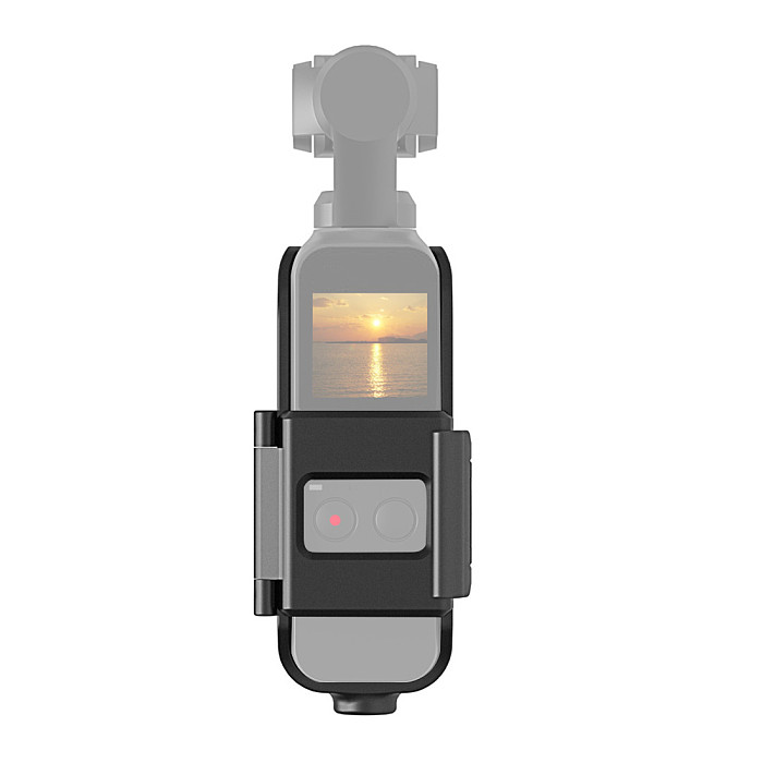 FEICHAO Protective Cover for OSMO Pocket 2 Bracket Frame Housing Shell 1/4  Screw Hole For DJI OSMO Pocket Handheld Gimbal Camera