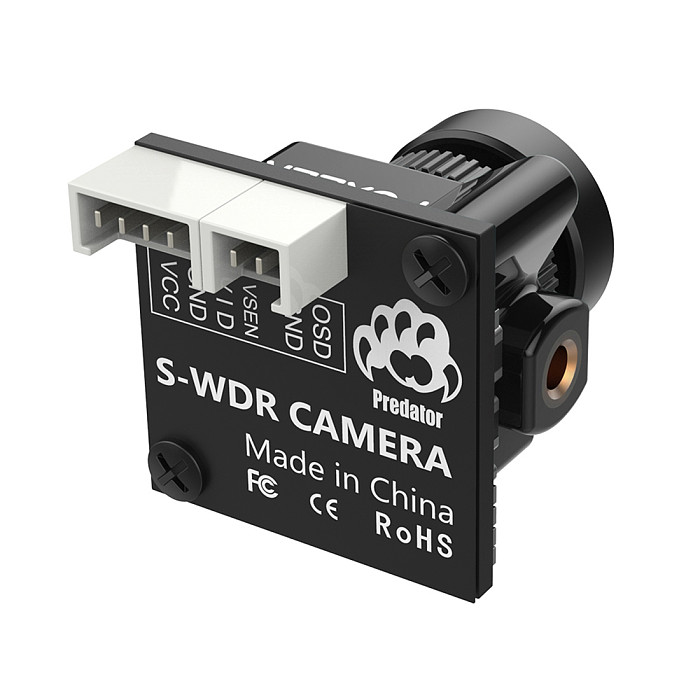 Foxeer Predator Micro V5 Camera 16:9/4:3 PAL/NTSC switchable 1.7mm lens 4ms Latency Super WDR FPV Camera M8 for FPV RC Drone