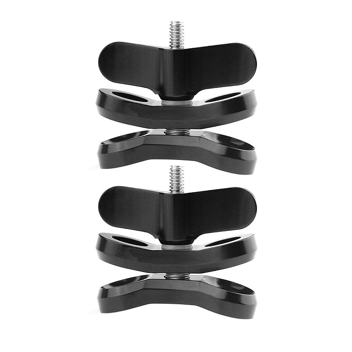 FEICHAO Dual Handheld Photography Diving Bracket Adjustable Bracket Kit Compatible with Insta360 ONE R, GoPro9/8/MAX GoPro Whole Series and Other Camera