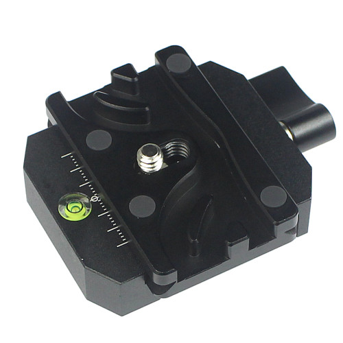 FEICHAO Universal SLR Quick Release Plate and Clamp for Ballhead Camera Cable Fixed Lock Port Protector