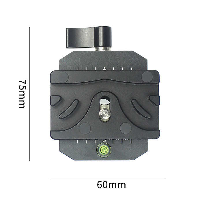 FEICHAO Universal SLR Quick Release Plate and Clamp for Ballhead Camera Cable Fixed Lock Port Protector