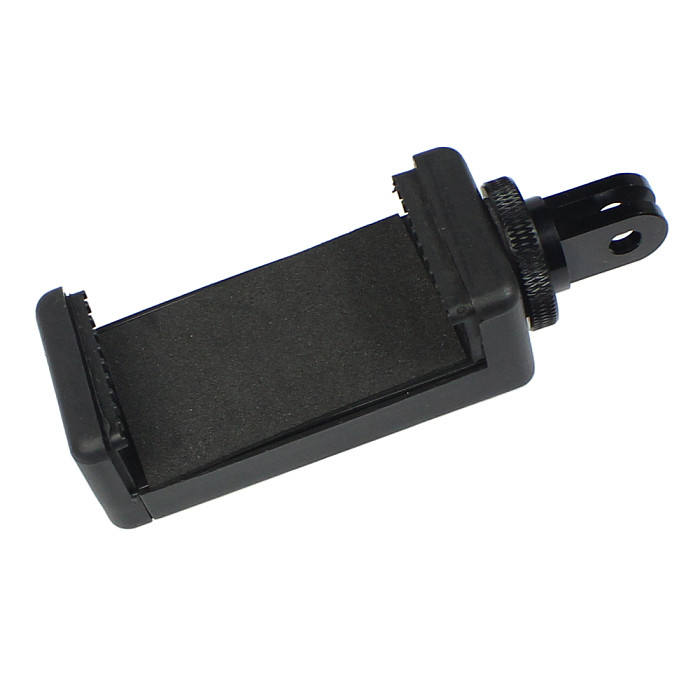 FEICHAO Universal Cell Phone Holder Clip Adapter with 1/4 Adapter for 56-85mm Smart Cell Phone Tripod Self Timer Handheld Grip Self-Portrait Monop
