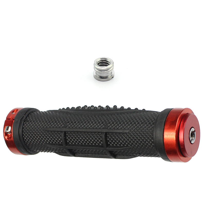 FEICHAO Camera Rubber Handle Tripod Holder Small Handheld Stabilizer 1/4  Screw Tripod Rod for Gimbal DSLR Camera