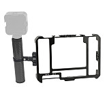 FEICHAO 7inch Monitor Form-Fitting Cage with Handle Grip 138mm Carbon Fiber Compatible with LUT7S 7 Monitor Camera