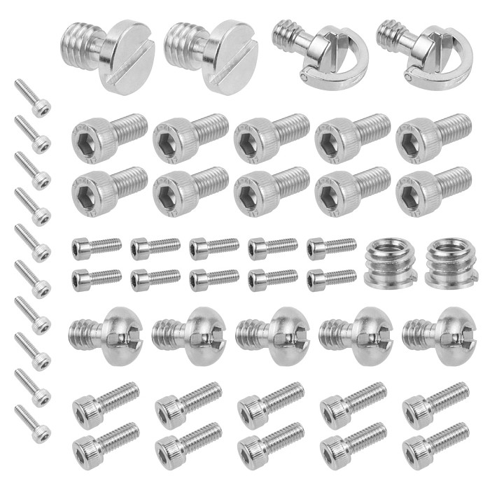 Camera Cage Flash Screw Tool Kit with Storage Box M2.5 M3 1/4  3/8  Handle Screws SLR DSLR Photography Replacement Accessories