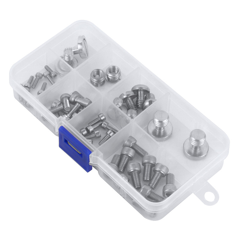 Camera Cage Flash Screw Tool Kit with Storage Box M2.5 M3 1/4  3/8  Handle Screws SLR DSLR Photography Replacement Accessories