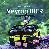 HGLRC Veyron30CR Analog Zeus  F722 Mini BLHELI 28A 350mW Caddx Ratel 2 AEOLUS 2004 3000KV 4S 1800KV 6S 3inch Cinewhoop Drone