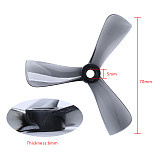 IFlight Nazgul Cine 3040 3X4X3 3-Blade PC Propeller for RC FPV Racing 3inch Cinewhoop Ducted Drone DIY Parts