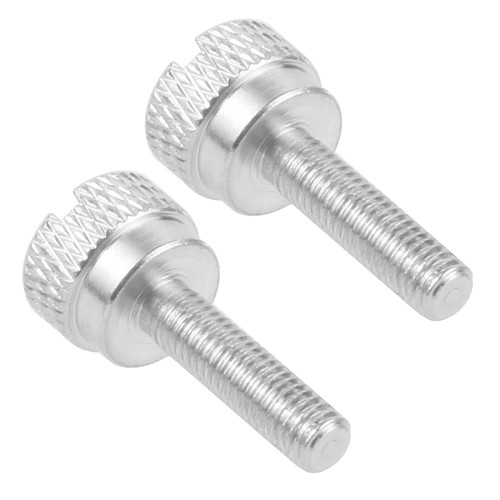 FEICHAO 2x Portable Stainless Steel M5 Handle Thumb Screws Quick Release Mounting Adapter for Gopro Hero 9 Max 8 7 6 5 4 Action Cameras