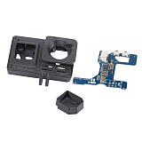iFlight Alpha C85 Pusher FPV Drone BWhoop DIY Build Frame kit w Naked For GoPro Hero 8 Case TPU w/ BEC Board Insta360 GO Case