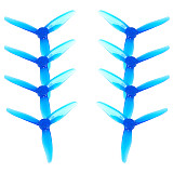 4Pairs DALPROP T3018 3-Blade 3 Inch Propeller w/1.8mm Mounting Hole for FPV Racing Drone RC Quadcopter Spare Parts Replacement