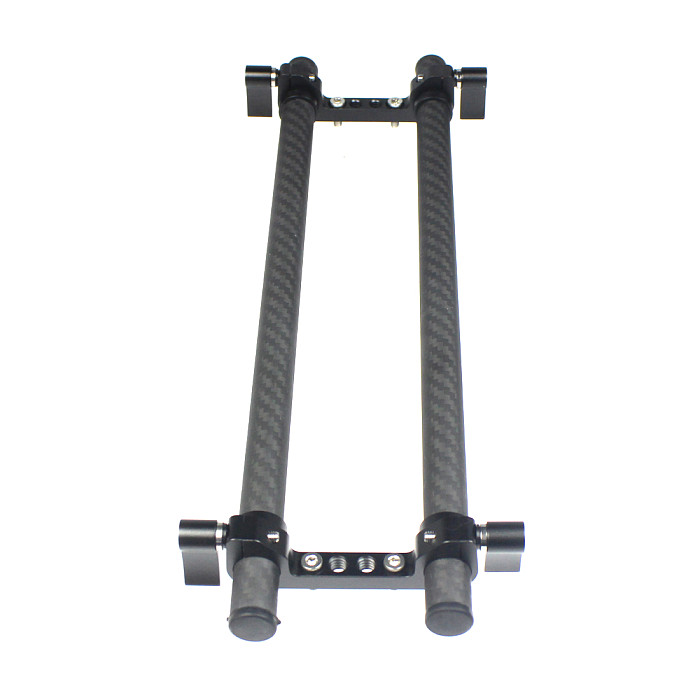 BGNing 15mm Rod Clamp 1/4  3/8  Cheese Mount for DSLR Cameras Shoulder Rig Rail Follow Focus Support System with 30cm Tube Accessories