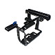 FEICHAO Camera Cage with Handles Universal Mount Quick Release Plate Compatible with BMPCC 4K 6K Camera